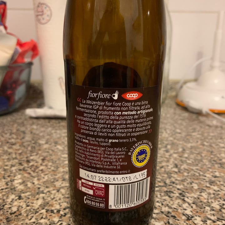 photo of Coop Birra di frumento shared by @saracos on  30 Aug 2022 - review