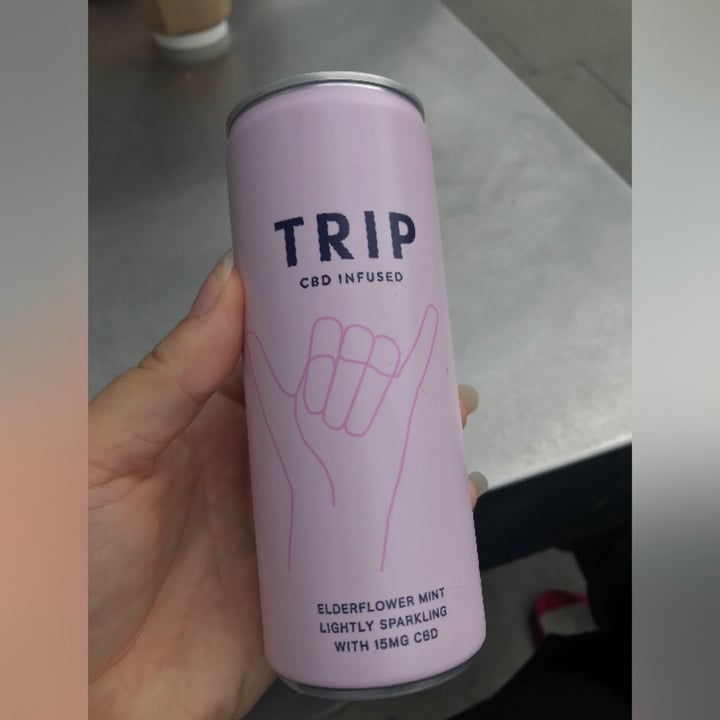 photo of Trip Elderflower mint lightly sparkling with 15mg CBD shared by @emsharlow on  12 Jul 2020 - review