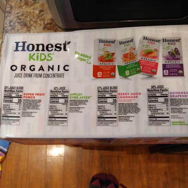 photo of Honest Fruit juice shared by @angelaethica7 on  10 Feb 2022 - review