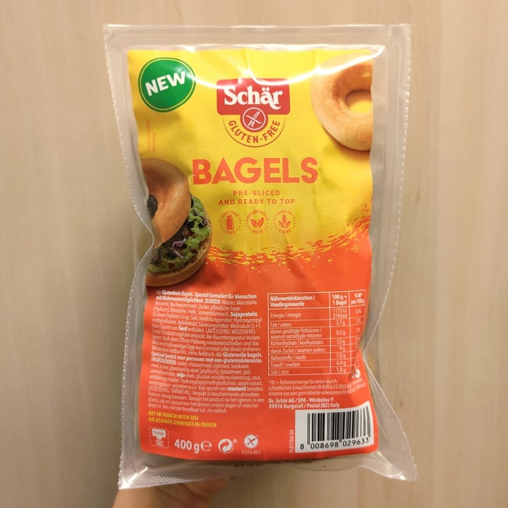 review photo of Schär Bagels shared by @mchiara on 16 Sep 2021 - review