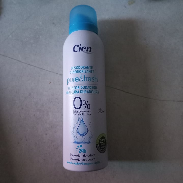 photo of Cien deodorante pure&fresh shared by @ixb on  08 Jun 2022 - review