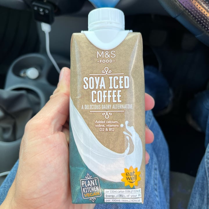 photo of Plant Kitchen (M&S) Soya iced coffee shared by @vegmart404 on  14 Jun 2022 - review
