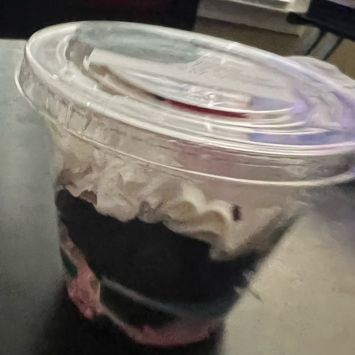 photo of VeGreen Burger Black Forest Cake Cup shared by @courtlynn on  21 Nov 2021 - review