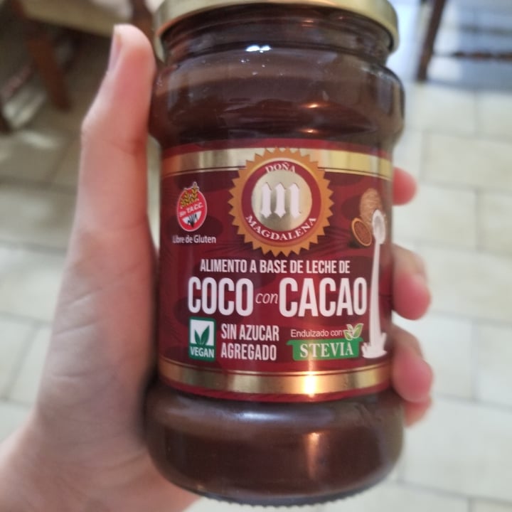 photo of Doña Magdalena Alimento A Base De Leche De Coco Con Cacao shared by @hohito on  27 Sep 2022 - review