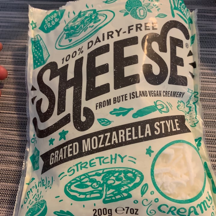 photo of Sheese Grated Mozarella Style Dairy FreeSheese shared by @kajun23 on  13 Aug 2021 - review