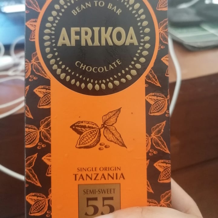 photo of Afrikoa 55% Semi-Sweet Chocolate shared by @rushisushi7 on  14 Sep 2021 - review