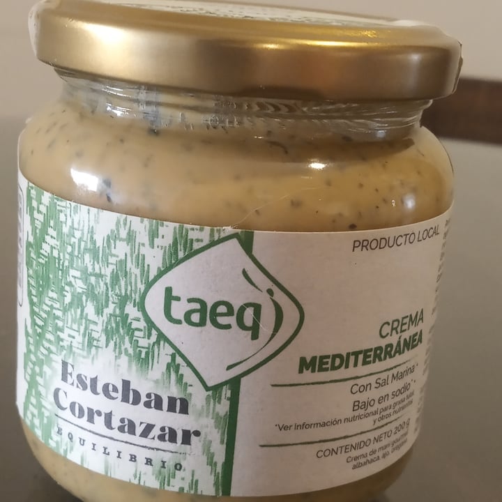 photo of Taeq Crema Mediterránea shared by @dianamastro on  25 Feb 2021 - review