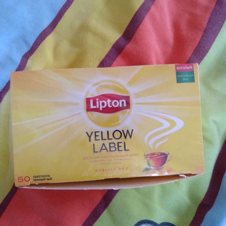 photo of Lipton Lipton Yellow Label Tea shared by @lachrymose on  27 Aug 2020 - review