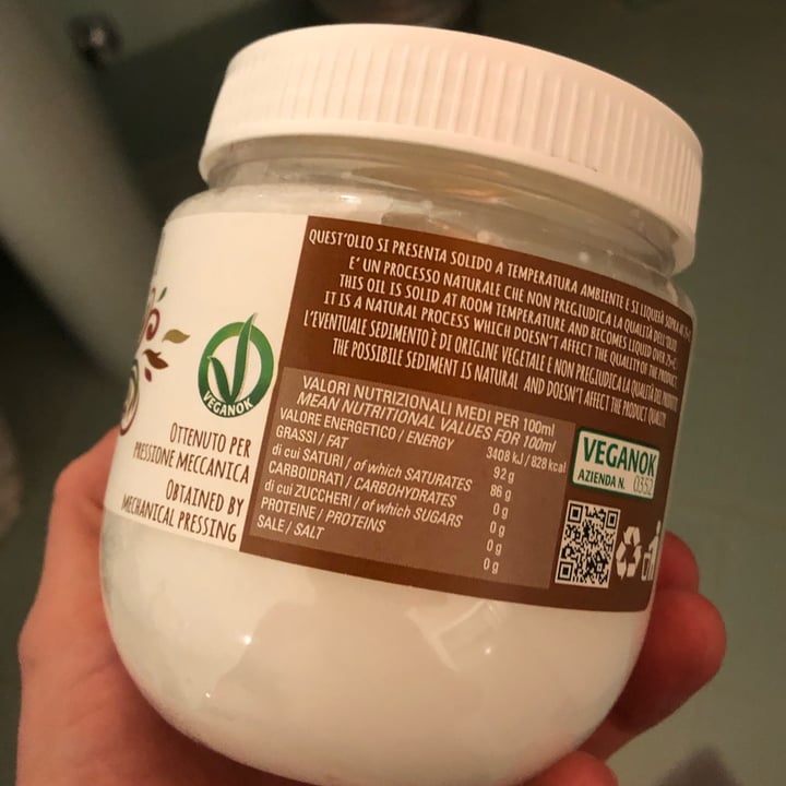 review photo of Ethos olio di cocco shared by @maddalenab on 19 Apr 2022 - review