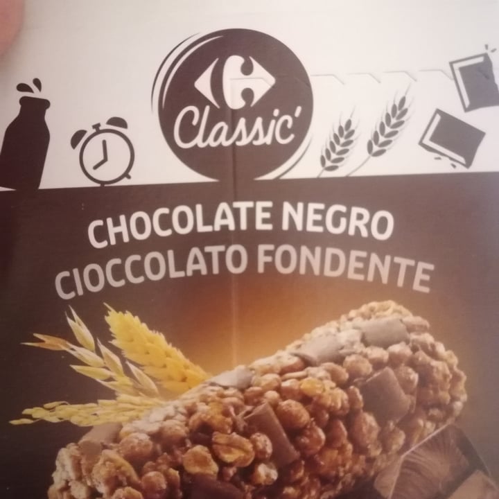 photo of Carrefour Barrette al cioccolato fondente shared by @alessandrandra on  27 Jul 2022 - review