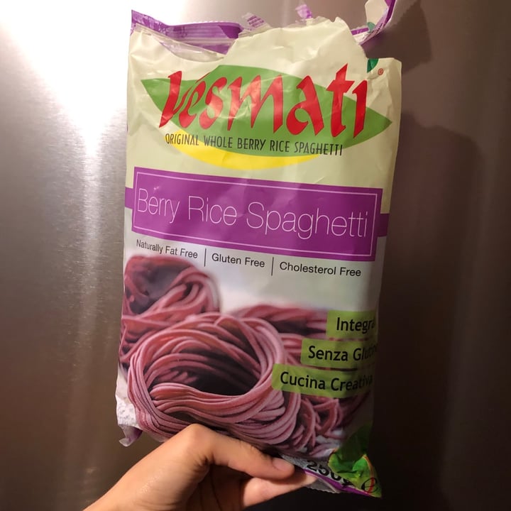 photo of Vesmati Berry Rice Spaghetti shared by @frasoya on  26 Jul 2021 - review