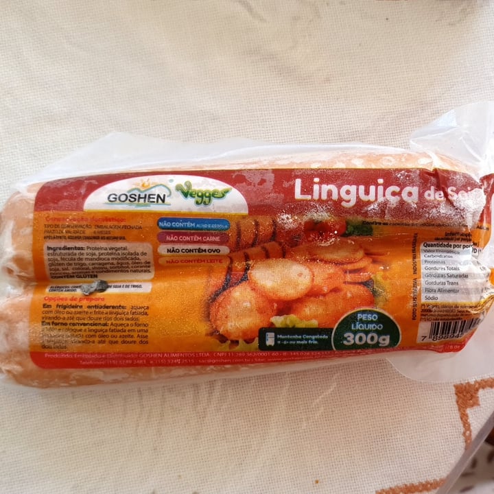 review photo of Goshen Vegge Linguiça Calabresa De Soja shared by @carolinamfaleiro on 05 Jul 2022 - review
