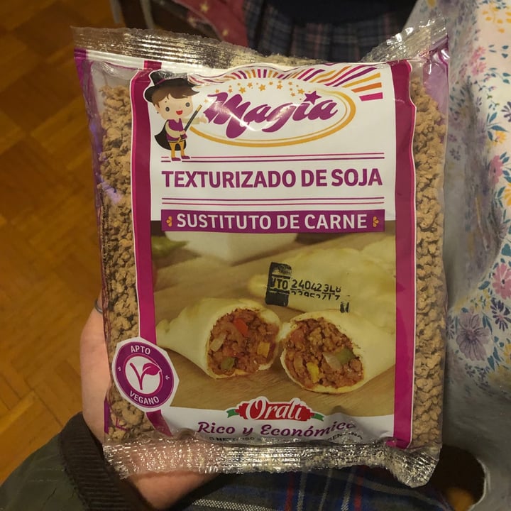 review photo of Orali Magia Sustituto Carnico Texturizado de Soja shared by @camitaaboada on 24 Aug 2021 - review