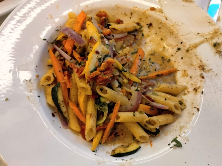 photo of The Bistro at Seaside GLUTEN FREE PASTA WITH SEASONAL VEGETABLES shared by @ak08820 on  25 Jul 2022 - review
