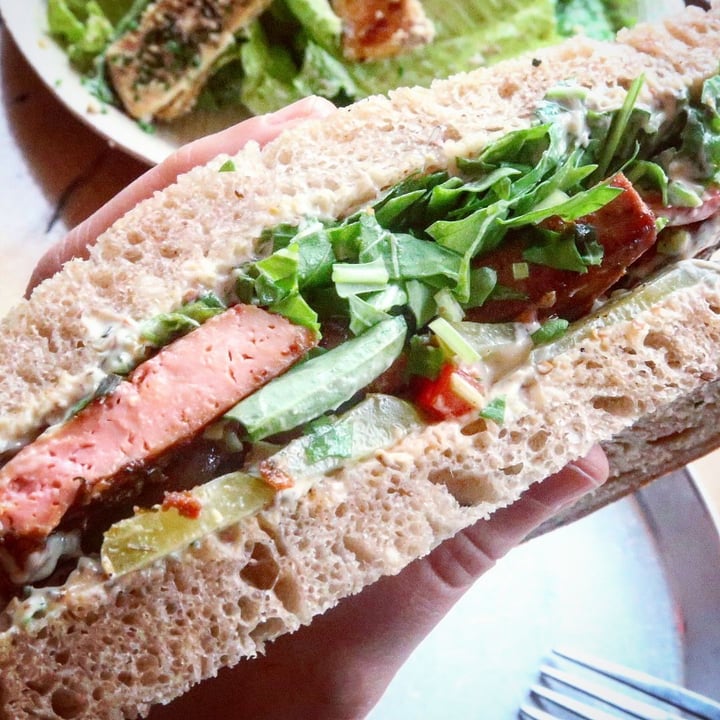 review photo of Alegria Tofu barbeque sandwich shared by @naama on 30 Aug 2019 - review