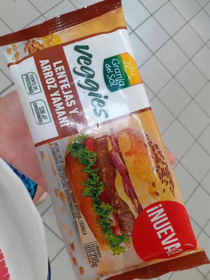 review photo of Granja del Sol Medallones De Lentejas Y Arroz Yamani shared by @abydas on 24 Dec 2019 - review