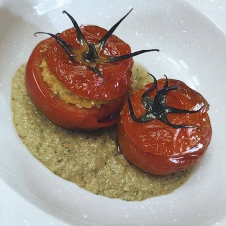 review photo of Pastinaca Vegetarian Restaurant Pomodori Ripieni shared by @eleveg on 11 Oct 2020 - review