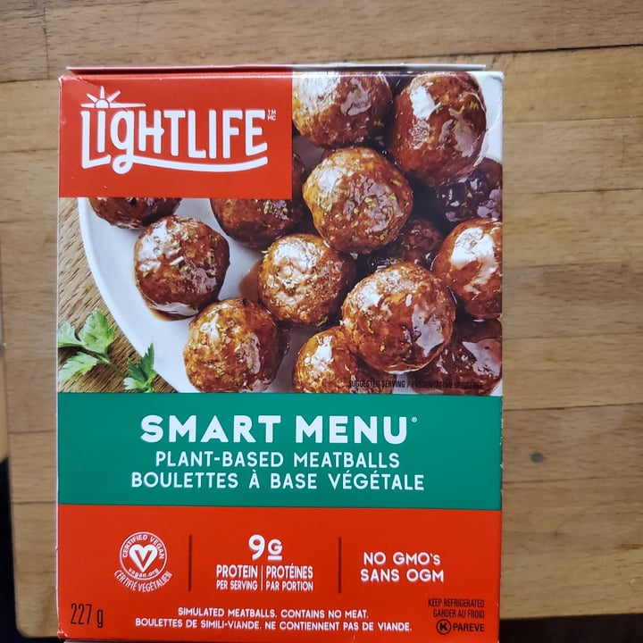 photo of Lightlife Smart Menu Plant Based Meatballs shared by @emmathestrange on  06 Oct 2020 - review