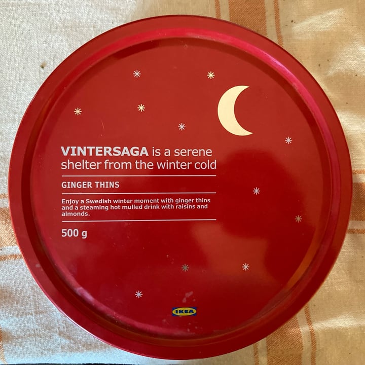 photo of Ikea Ginger Thins Biscuits- Vintersaga shared by @simonescampoli on  18 Jan 2022 - review