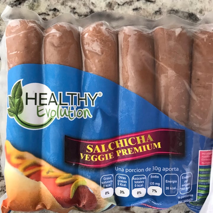 photo of Healthy Evolution Salchicha Veggie Premium shared by @magiajose on  20 Oct 2020 - review