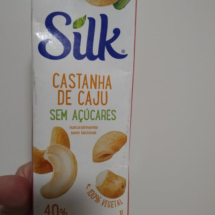 photo of Silk Leite de castanha de caju shared by @renan on  14 Aug 2022 - review