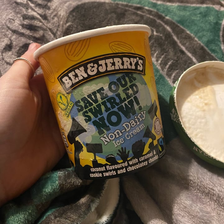 photo of Ben & Jerry's Save Our Swirled Now! Non-Dairy Ice Cream shared by @emmysea on  04 Jan 2022 - review