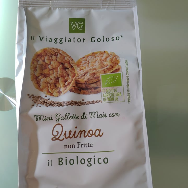 photo of Il Viaggiator Goloso Mini gallette di mais e Quinoa shared by @eriros72 on  01 Aug 2021 - review