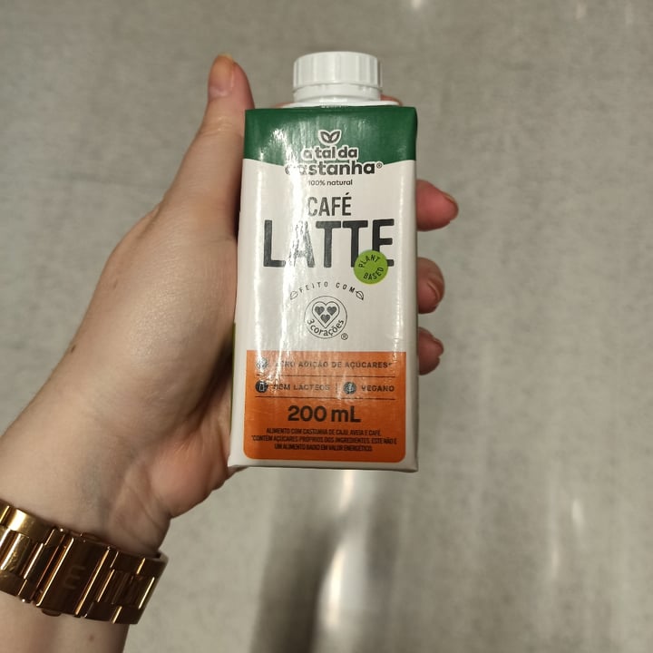 review photo of Bebida vegetal a tal da castanha Cafe Latte shared by @nataliacb on 14 Dec 2022 - review