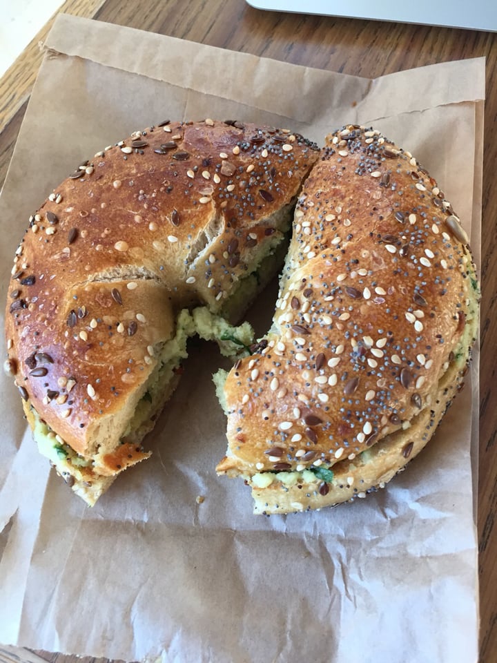 photo of The Stand Vegan Cafe Bagel and cashew cream shared by @awinter141 on  12 Mar 2020 - review