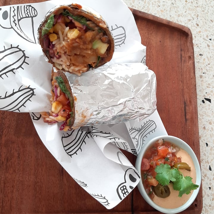photo of KYND COMMUNITY Mexican Burrito shared by @plantsfeelthough on  01 Jul 2020 - review