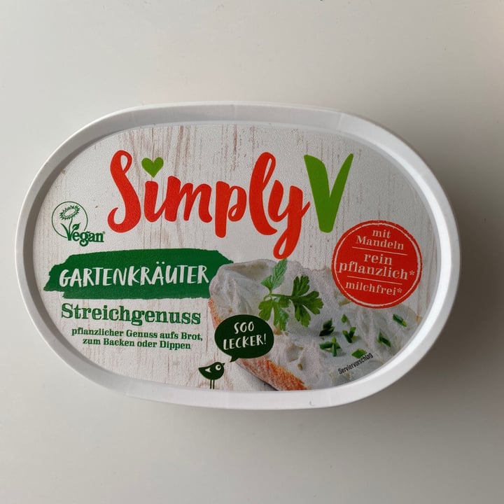 photo of Simply V Cremiger Kräuter Streichgenuss shared by @coriari on  28 Jun 2020 - review