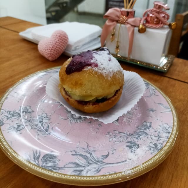 Photo of the dish “Sonho De Creme Vegano”