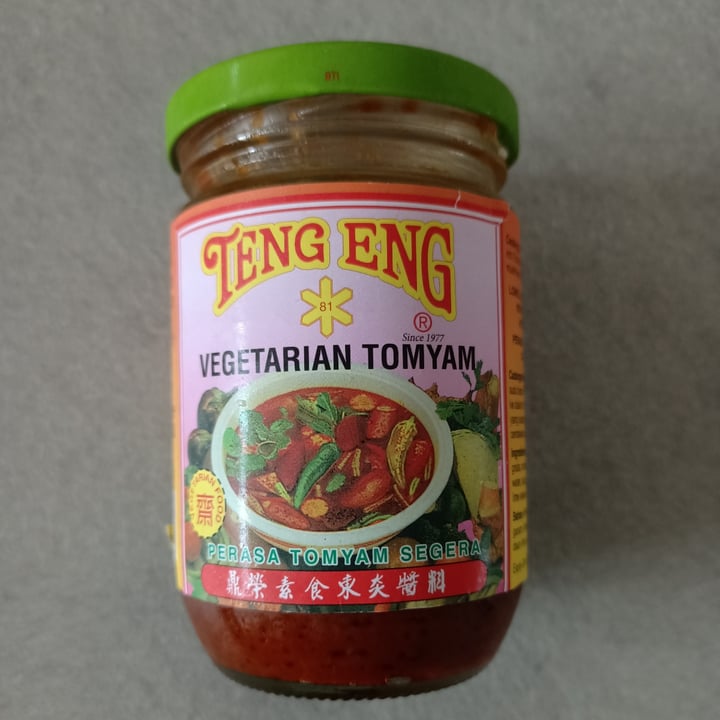 photo of Teng Eng Vegeterian Tom Yam paste shared by @skootykoots on  18 Nov 2021 - review