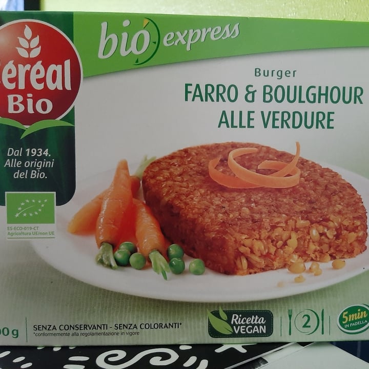 photo of Céréal Bio Burger Farro & Boulghour shared by @ligeiaz on  16 Apr 2022 - review
