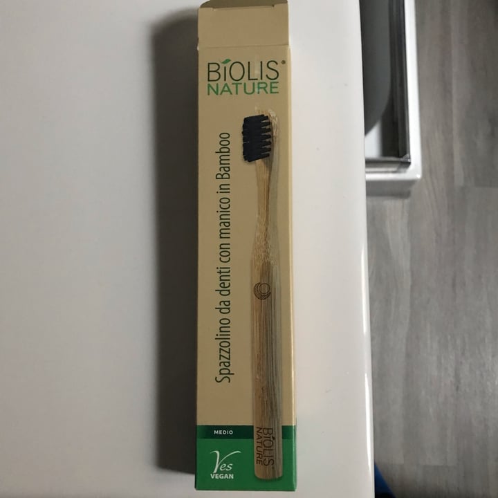 review photo of Biolis Nature Spazzolino da denti con manico in Bamboo shared by @tamerice on 03 Apr 2022 - review