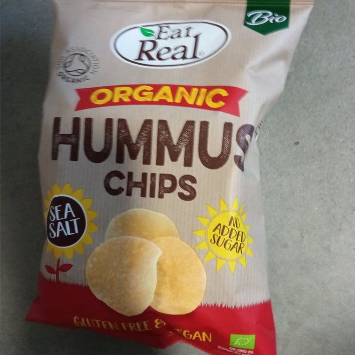 photo of Eat Real Sea Salt Organic Hummus Chips shared by @piti on  30 Sep 2021 - review