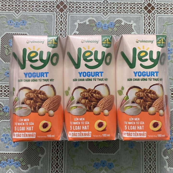 photo of Vinasoy VEYO Yogurt Peach shared by @conradwill1d on  09 Jun 2022 - review