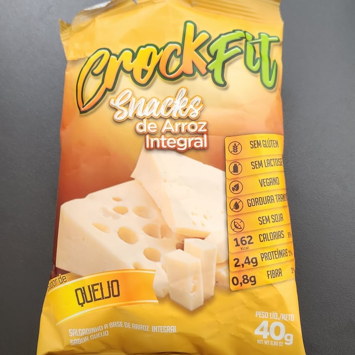 photo of crockfit Snacks de Arroz Integral Sabor Queijo shared by @patimurno on  20 Dec 2022 - review