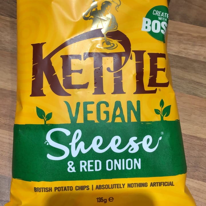 photo of Kettle Vegan Sheese & Red Onion shared by @bethanybee on  13 Sep 2020 - review