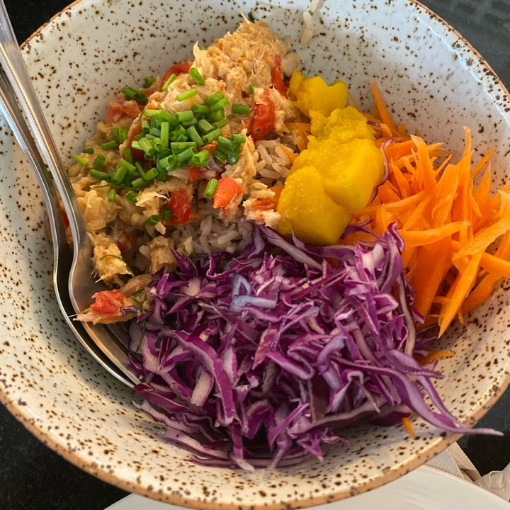 review photo of Asa Vegan Kitchen and Studio Jackfruit Rice Bowl shared by @plantsfeelthough on 10 Nov 2022 - review
