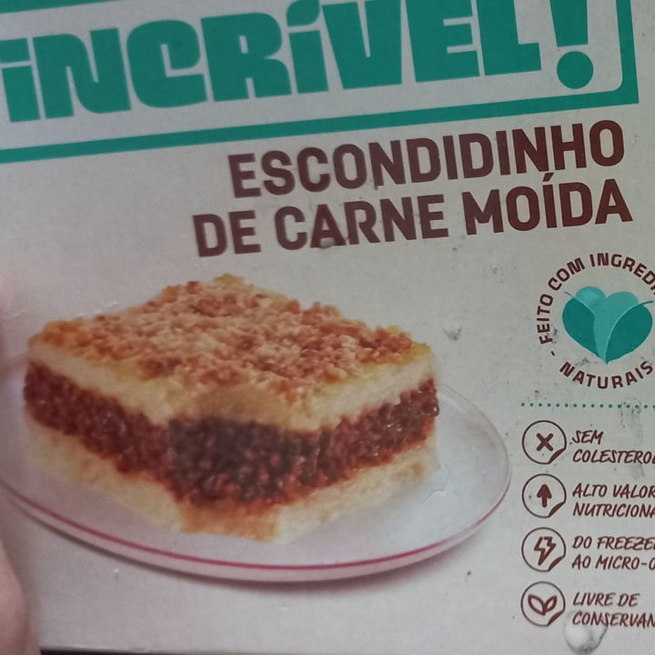 photo of Incrível - Seara Escondidinho de “Carne” Vegetal shared by @pattricia on  11 Jan 2023 - review