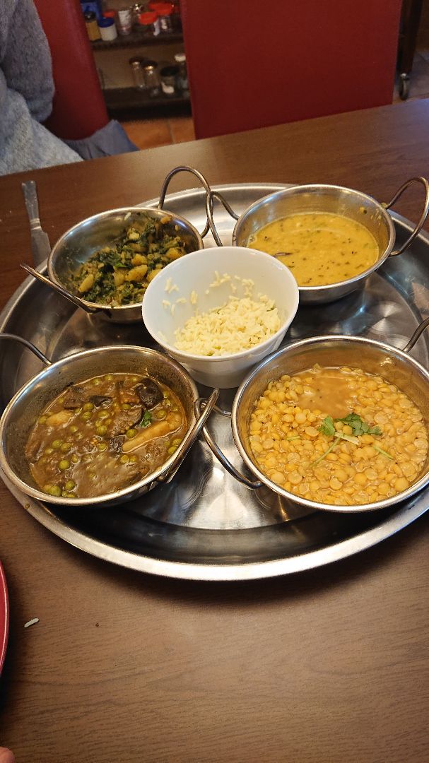 photo of Delhish Vegan Kitchen Thali shared by @nf00058 on  15 Oct 2019 - review