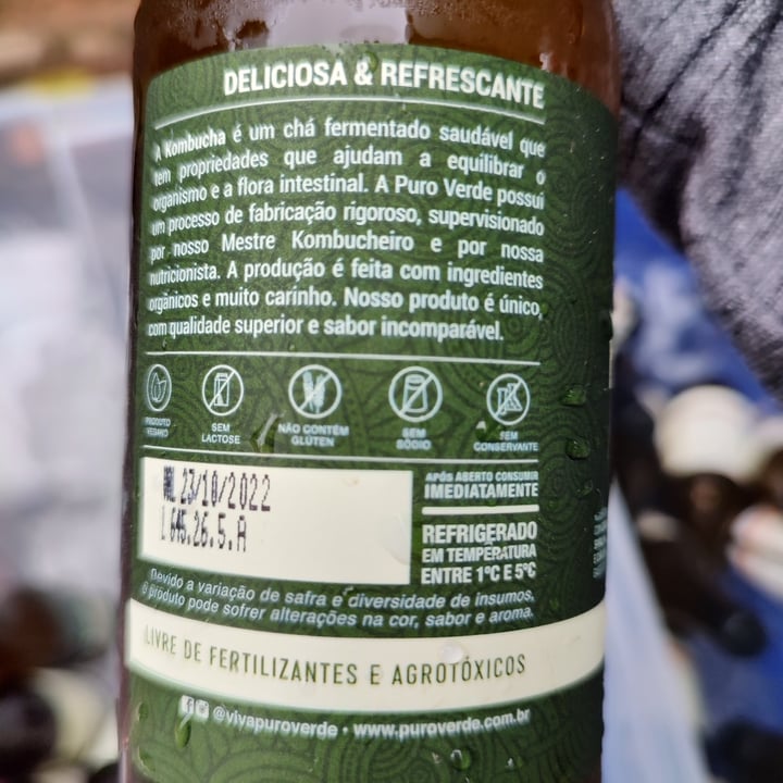 photo of Puro Verde kombucha imunidade shared by @rodrigodorado on  01 May 2022 - review