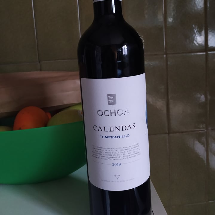 photo of Ochoa Vino tinto Calendas shared by @ditovegan on  02 Feb 2022 - review