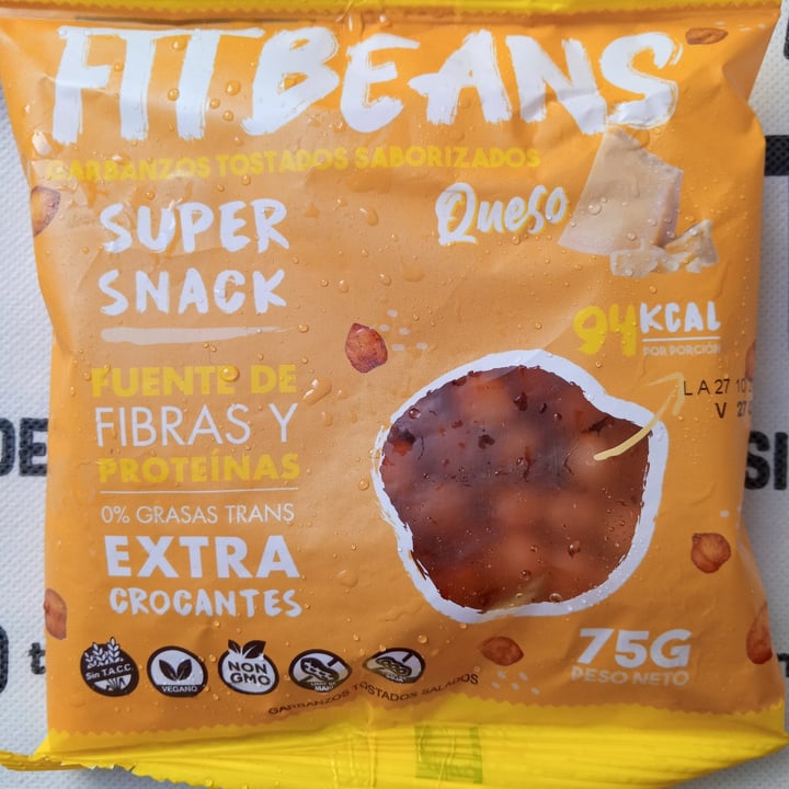 photo of Fitbeans Garbanzos Tostados Saborizados Sabor Queso shared by @andyeb on  07 Jan 2021 - review