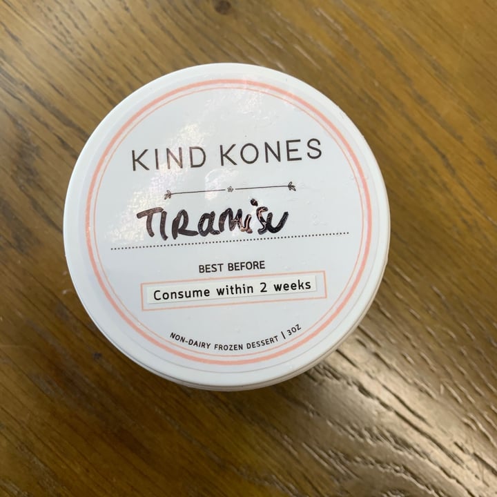 photo of Kind Kones Tiramisu Ice Cream shared by @jashment on  09 Dec 2020 - review