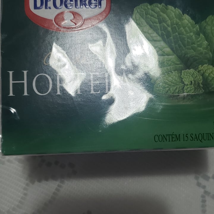 review photo of Dr. Oetker Chá de Hortelã shared by @suzan09 on 06 May 2022 - review