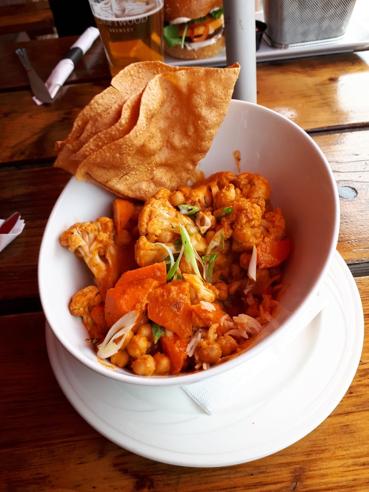 review photo of Coach and Horses (Temporarily closed) Butter chickpea curry shared by @sha on 04 May 2018 - review