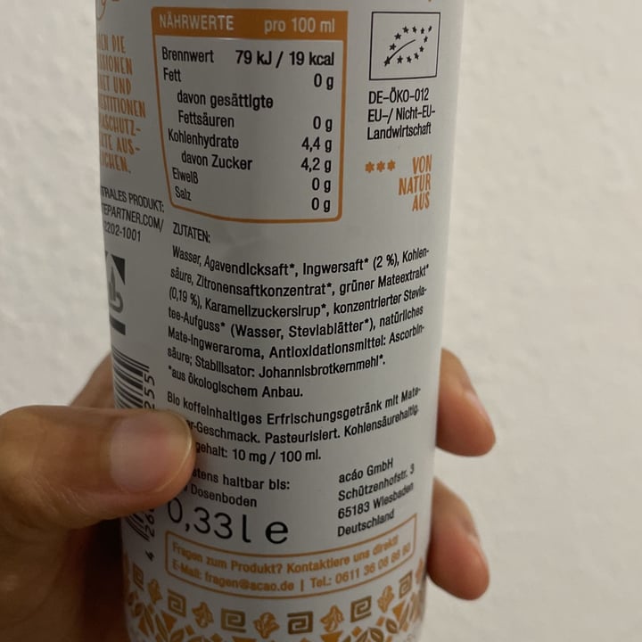 review photo of acáo Mate Ingwer shared by @kavana on 25 Nov 2022 - review