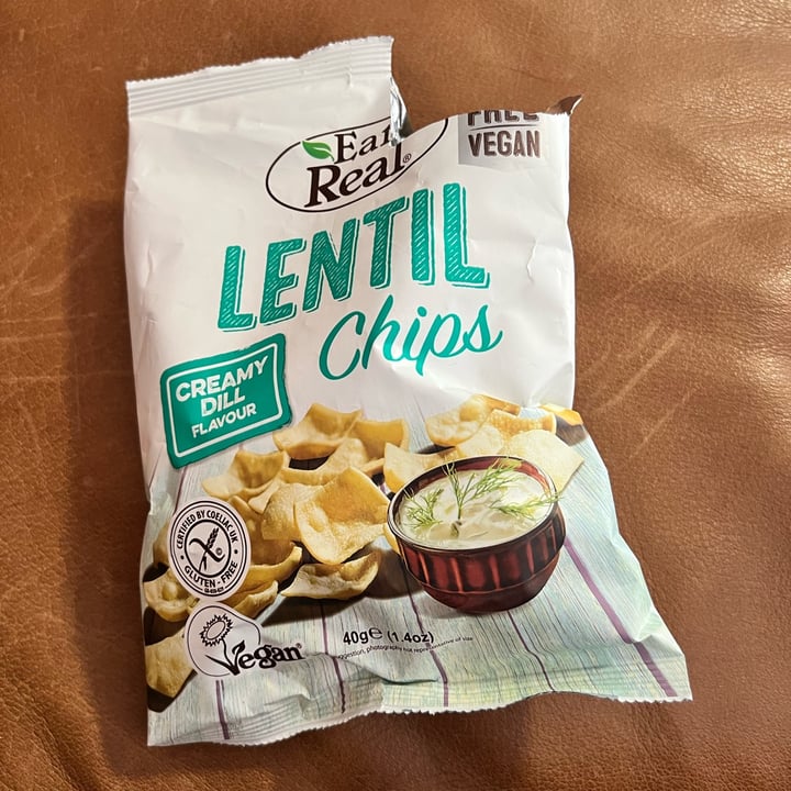 photo of Eat Real Lentil Chips Creamy Dill Flavour shared by @richellenaidoo on  12 Apr 2022 - review
